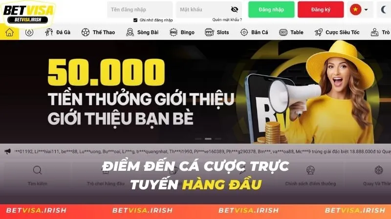 Điểm đến cá cược trực tuyến hàng đầu